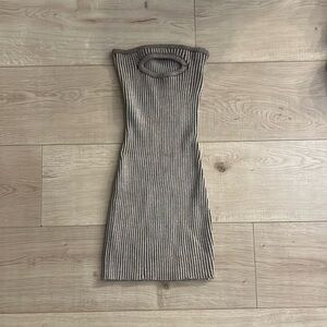 SALTY dresses | SALTY knit strapless mini dress | Size: S